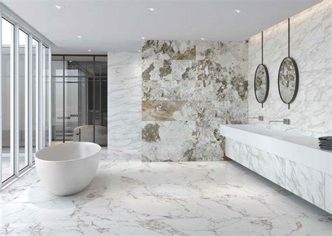 Calacatta Marble Bathroom