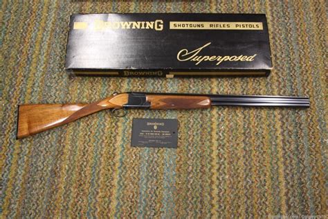 Browning Superposed Ga Super Light Weight Upland English Belgium