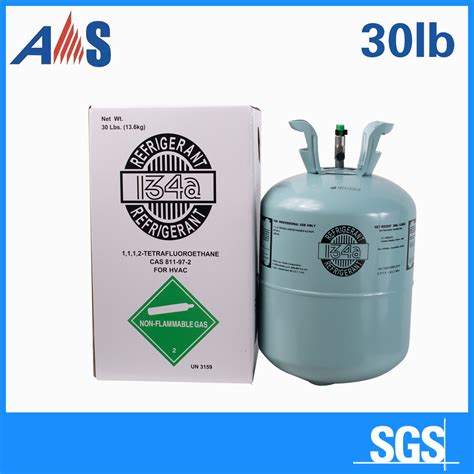 13 6kg 30lbs With Refrigerant Gas R134A 99 93 Purity At Direct Factory