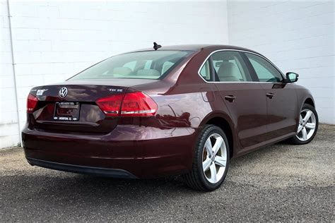 Pre Owned Volkswagen Passat Tdi Se D Sedan In Morton