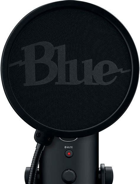 Best Buy Logitech Blue Yeti Game Streaming Usb Condenser Microphone Kit With Blue Voce