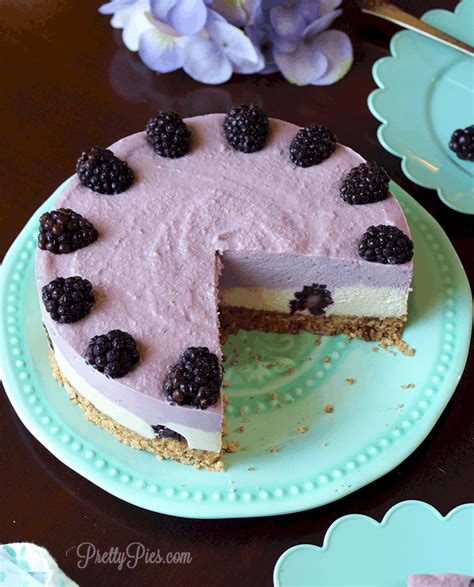 Blackberry Cheesecake (Vegan & Paleo) | Pretty Pies