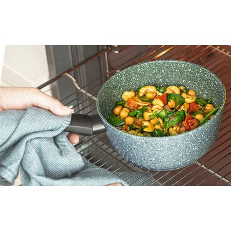 Eco Non Stick Saucepan Lid And Frying Pan Set 5 Piece Prestige · Prestige