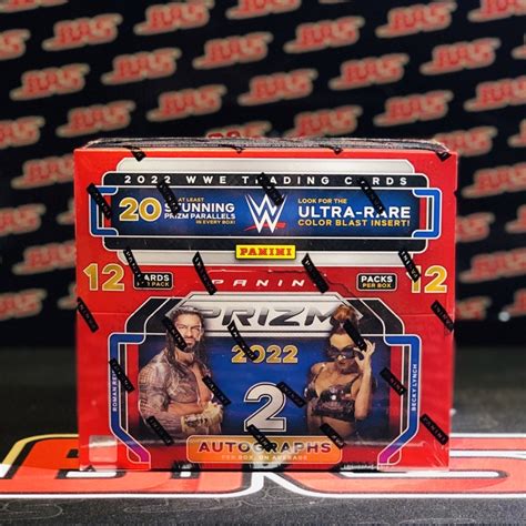 2022 Panini Prizm WWE Wrestling Hobby Box Sealed Shopee Thailand