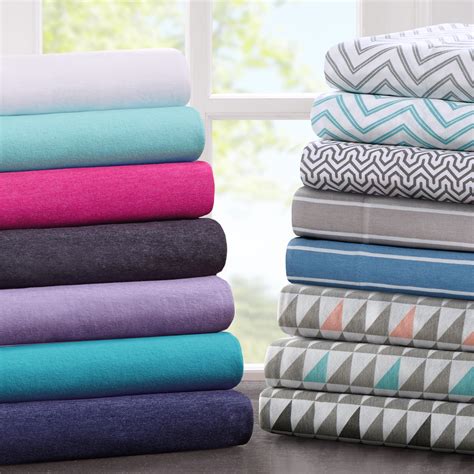 Comfort Classics Cotton Blend Jersey Knit Sheet Set