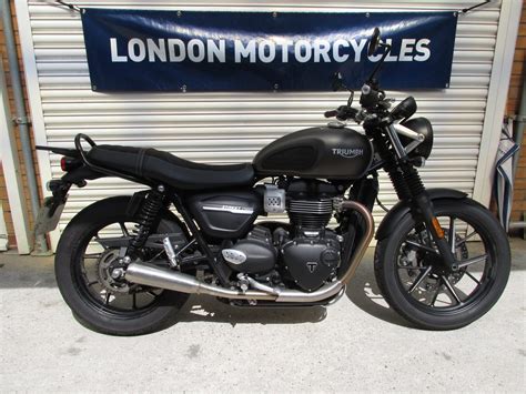 Triumph Street Twin K Miles Fsh For Sale In Hammermith