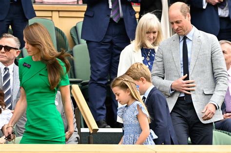 Photo Kate Middleton Le Prince William La Princesse Charlotte Et Le