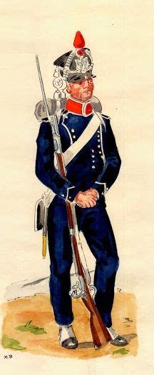 Chasseur D Infanterie L G Re Ancienne Tenue Art Militaire