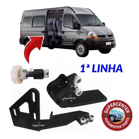 Kit Guia Carrinho Porta Lateral Renault Master Completo Parcelamento