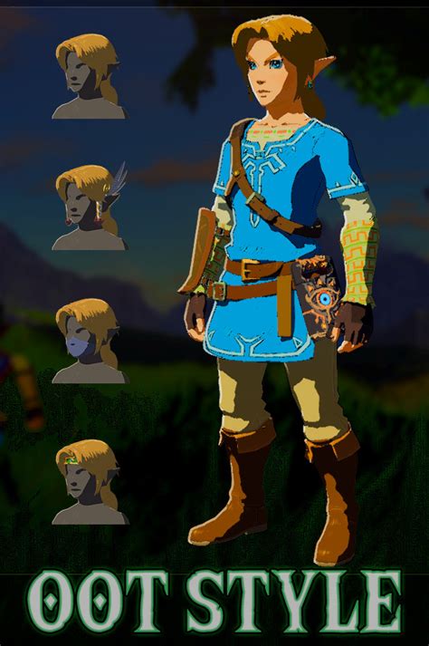 Ocarina Of Time Style [the Legend Of Zelda Breath Of The Wild Wiiu