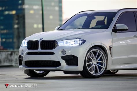 Bmw F X M On Velos Solo V Forged Wheels Velos Designwerks Forged