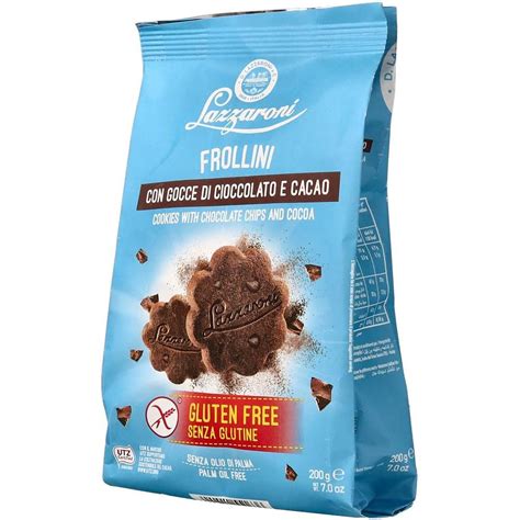 Biscuiti Fara Gluten Cu Cacao Si Ciocolata Lazzaroni G Emag Ro