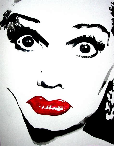 Dazzling Divas: Lucille Ball Art