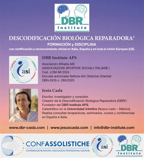 DBR Institute Italia APS Jesús Casla