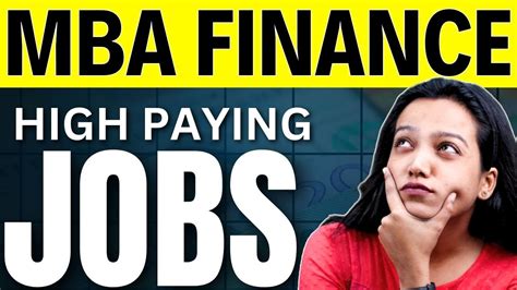 Highest Paying Finance Jobs In India 🤑 After Mba In Finance Salary Scope Pros And Cons🔥