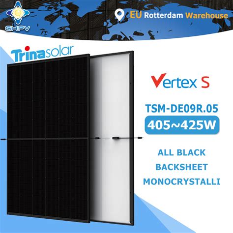 Trina Vertex S Tsm De R All Black China Solar Panels W W