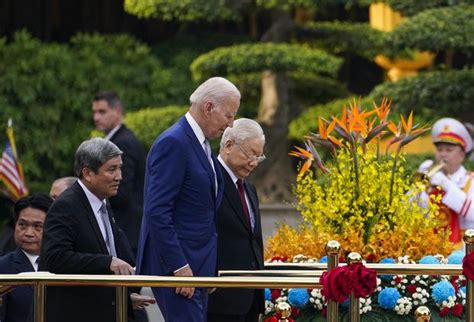 Biden Opens Vietnam Visit By Saying The Two Countries Are Critical