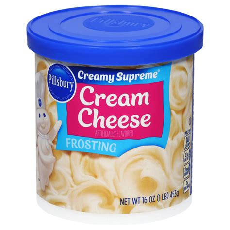 Save On Pillsbury Creamy Supreme Cream Cheese Frosting Order Online