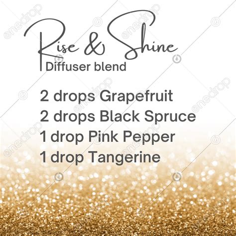 Rise Shine Diffuser Blend By Fernanda Cavaletti