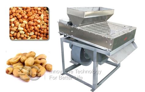 Dry Peanut Peeling Machine Roasted Peanut Peeler Machine With Factory Price