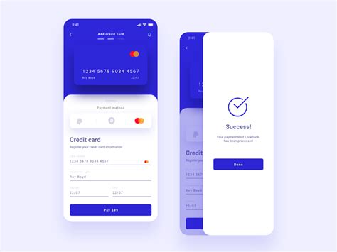 Daily Ui Credit Card Checkout By Josue On Dribbble