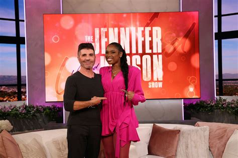 18 Years After American Idol Jennifer Hudson And Simon Cowell Reunited On Her Talk Show