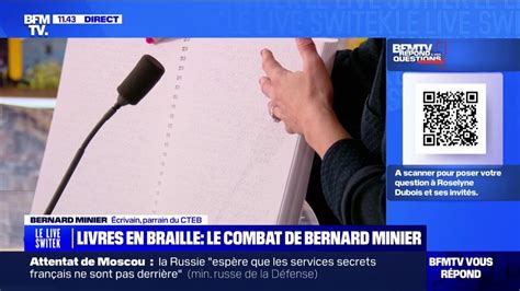 Livres En Braille Le Combat De Bernard Minier