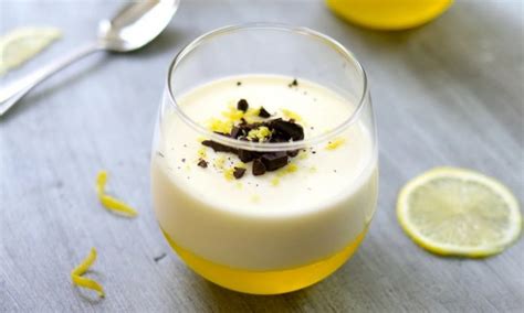 Panna Cotta Au Citron Au Thermomix Desserts