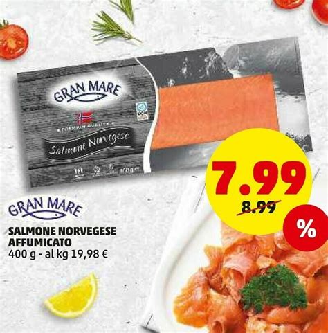 Salmone Norvegese Affumicato Offerta Di Penny Market