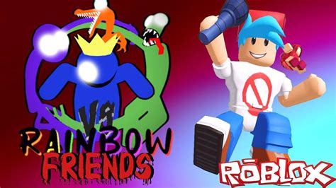 Rainbow Friends Vs Friday Night Funkin Roblox Rainbow Friends Fnf Mod