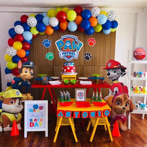 Aprende Las Mejores Ideas Para Celebrar Una Fiesta De Paw Patrol