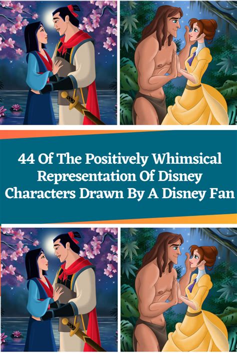 Artist Imagines Animated Disney Characters Meeting Their Live Action