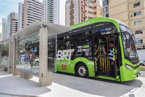 Nova Linha B Do Brt De Salvador Entra Em Opera O Para O P Blico