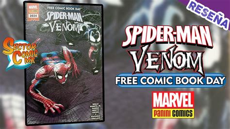 SPIDER MAN VENOM FREE COMIC BOOK DAY PANINI COMICS MX Pt 1 YouTube