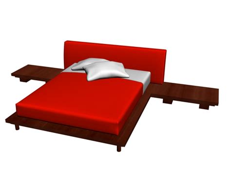 Modern Design Bed 3d Model 3dsmax Files Free Download Cadnav