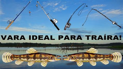 SUGESTÃO DE VARA IDEAL PARA PESCA DE TRAÍRA YouTube