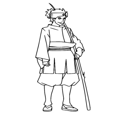 Anime Urashiki Otsutsuki Coloring Page Turkau