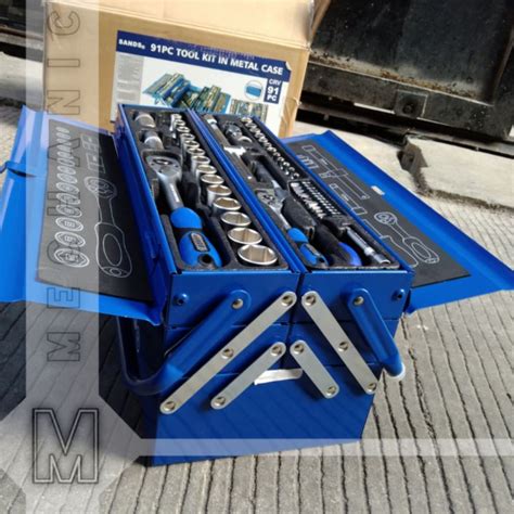 Jual Sands Toolkit 91pcs Tool Kit Set Metal Case 91 Pcs Sands Tool Box