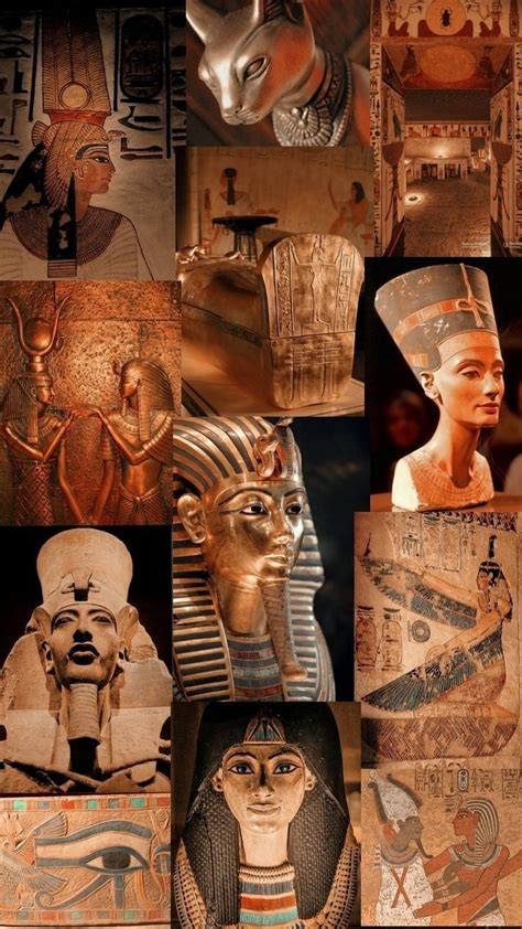 Egyptian Aesthetic Wallpaper Background Lock Screen Antico Egitto