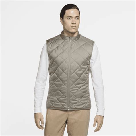 Nike Mens Reversible Synthetic Fill Golf Vest Golf Equipment Clubs