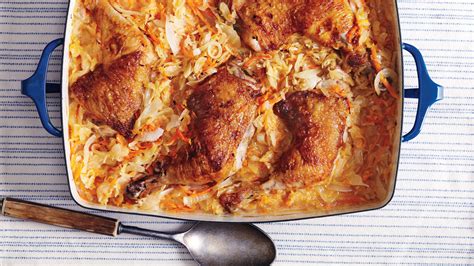 Braised Chicken Legs In Sauerkraut Recipe Martha Stewart