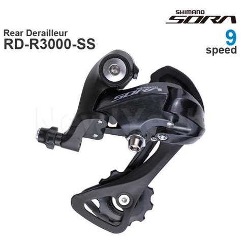 SHIMANO SORA R3000 9 Speed Rear Derailleur RD R3000 Medium Short