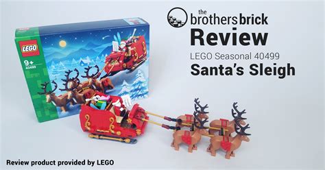 LEGO Seasonal Christmas 40499 Santa's Sleigh - TBB Review - S93EG33 ...