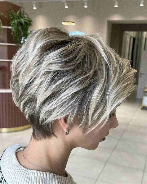 Platinum Blonde Pixie Hairstyles