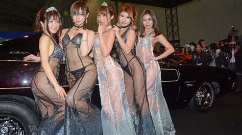 Tokyo Auto Salon Show Girls Part 1 2017 Youtube