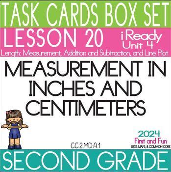 Nd Grade Task Card Games Lesson Measurement Inches Centimeters Iready