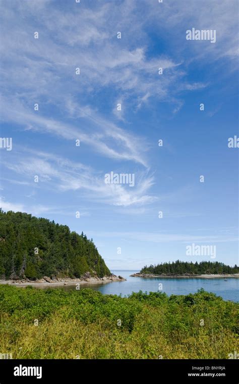 Parc Du Bic Bic Provincial Park Quebec Canada Stock Photo Alamy