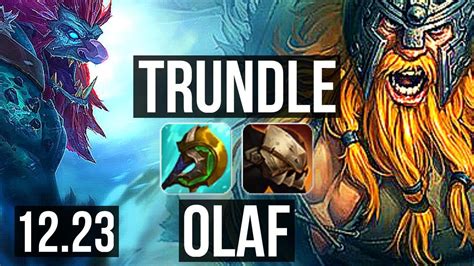 Trundle Vs Olaf Jng 516 Euw Master 1223 Youtube