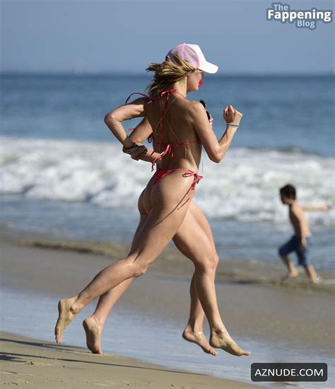 Joy Corrigan Sexy Spotted Showing Off Her Sizzling Bikini Body At A Beach In Los Angeles Aznude