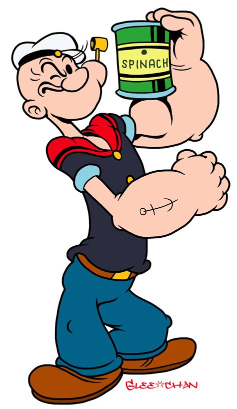 Popeye By Glee Chan On Deviantart Cartoni Animati Caricature